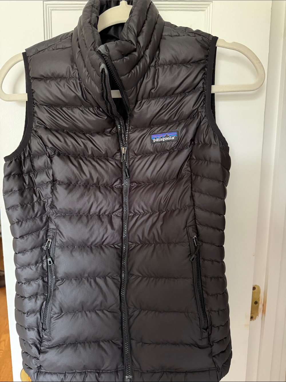 Patagonia Black Quilted Down Vest